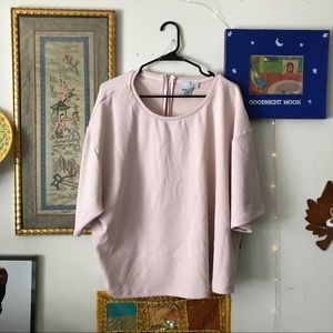 ASOS blush/pink crop top style US24